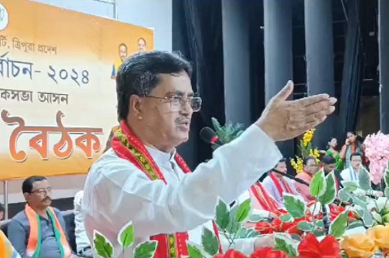 CM Dr Manik Saha kicks off East Tripura Lok Sabha campaigning for BJP candidate Kriti Singh : Asked party workers to work from morning 8 am to 10 am and evening 6 pm to 8 pm CM Dr Manik Saha kicks off East Tripura Lok Sabha campaigning for BJP candidate Kriti Singh : Asked party workers to work from morning 8 am to 10 am and evening 6 pm to 8 pm